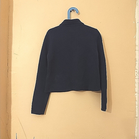 Crewcuts Dark Blue Boys 100% Cotton Preppy Cardigan w/Gold Buttons Size Medium - Picture 2 of 7